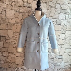 GAP Light Blue suede Jacket